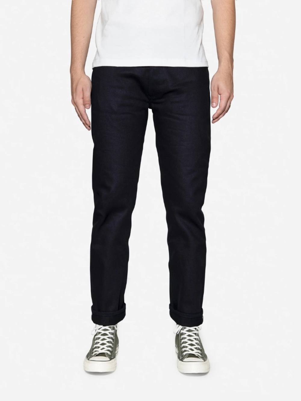 3Sixteen CT-120x Classic Tapered Jeans - Shadow Selvedge (Dark Indigo) | Size 33